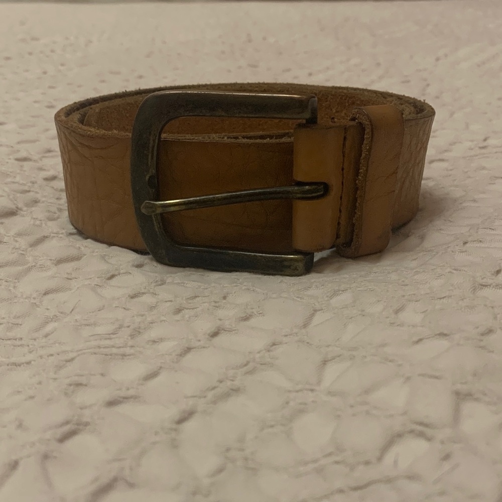 Full Grain Tan Leather Belt